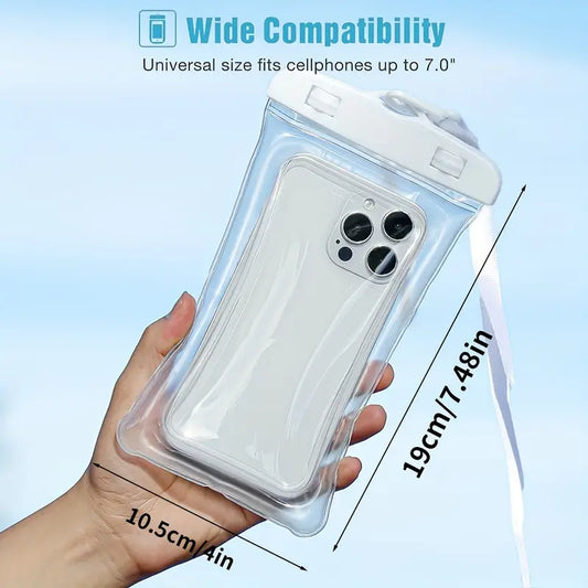 Floating Waterproof Phone Pouch – Universal Fit for iPhone, Galaxy & More!