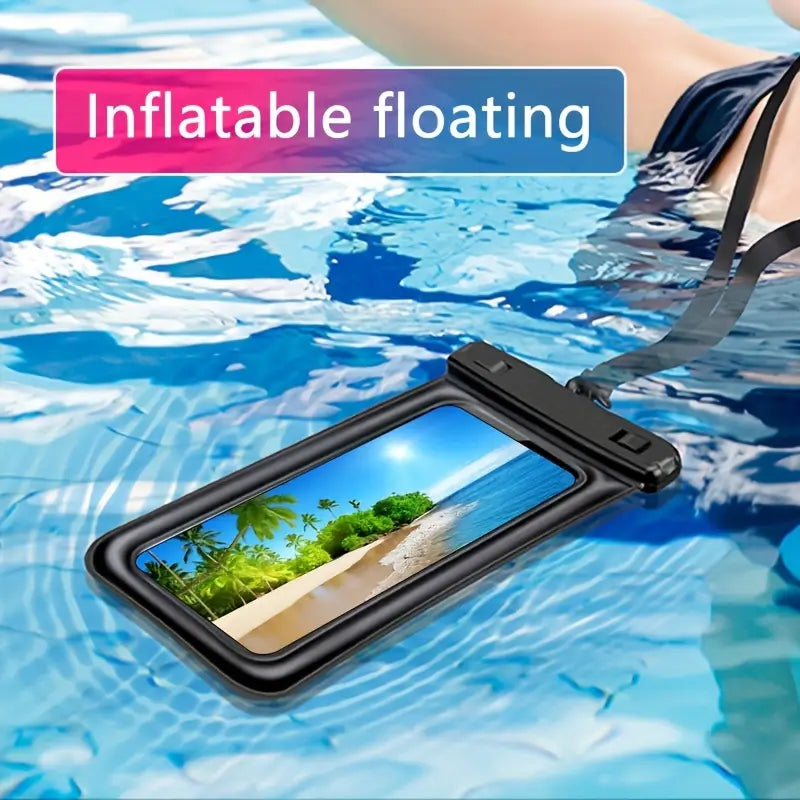 Floating Waterproof Phone Pouch – Universal Fit for iPhone, Galaxy & More!